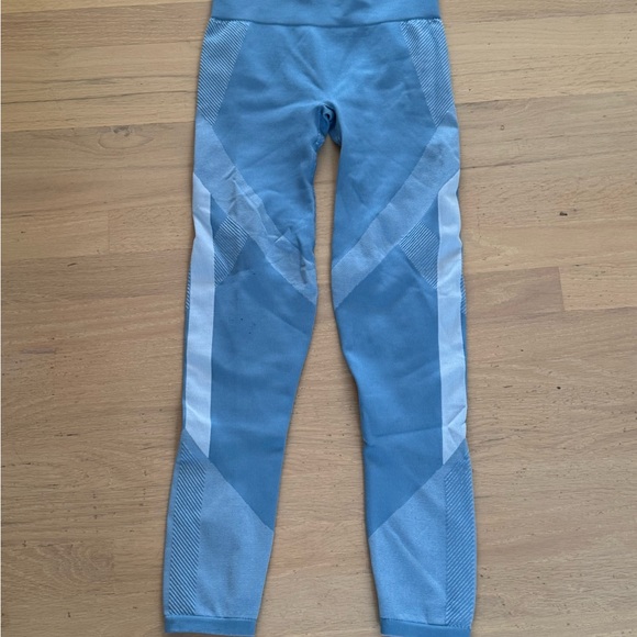 PINK Victoria's Secret Cool & Comfy Leggings - Light Blue - Picture 1 of 4